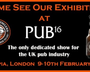 PEGAS equipment at the trade show PUB16 in the UK pub industry