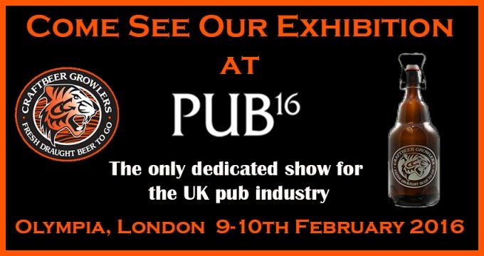 PEGAS equipment at the trade show PUB16 in the UK pub industry